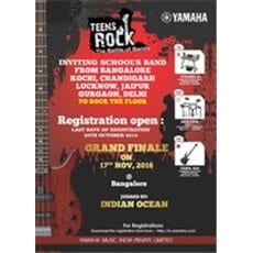 Announcing Teens Rock - The Battle of Bands 2016 in North India & South India for Academic Schools