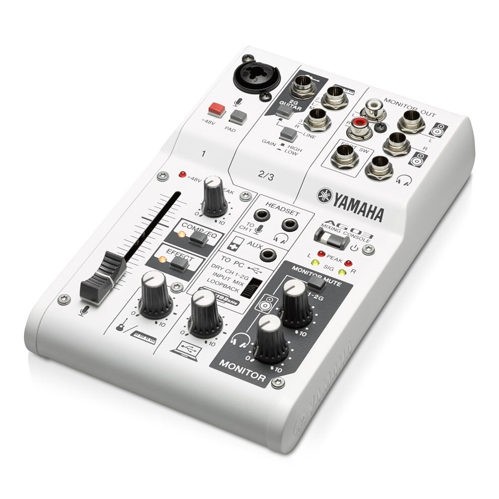 AG06 / AG03 - Overview - Mixers - Products - Audio - Yamaha