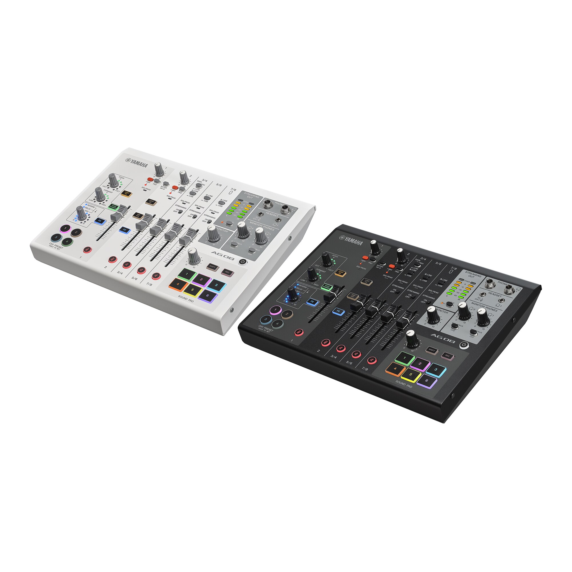 Yamaha AG08 インターフェース AG08 - Overview - AG Series - Mixers - Products - Streaming