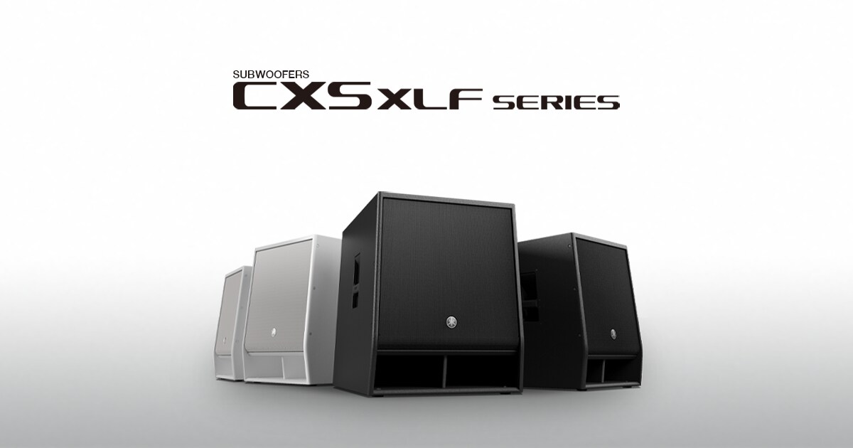 CXS XLF Series - Overview - Speakers - Products - Portable PA