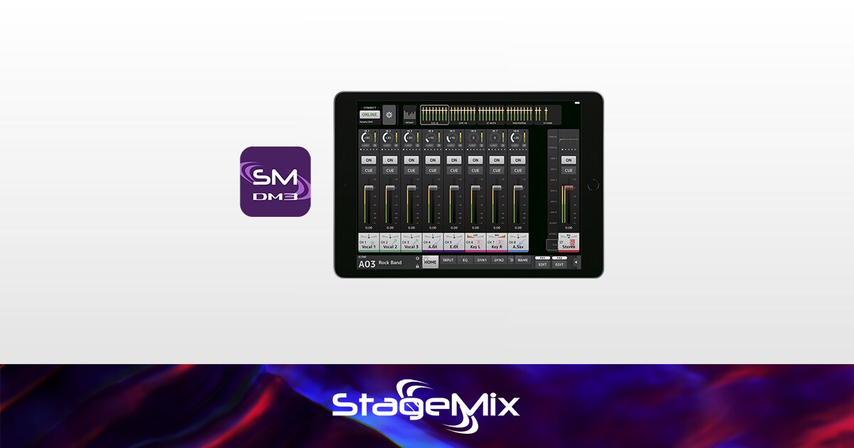 DM3 StageMix - Overview - Software & Apps - Products - Audio