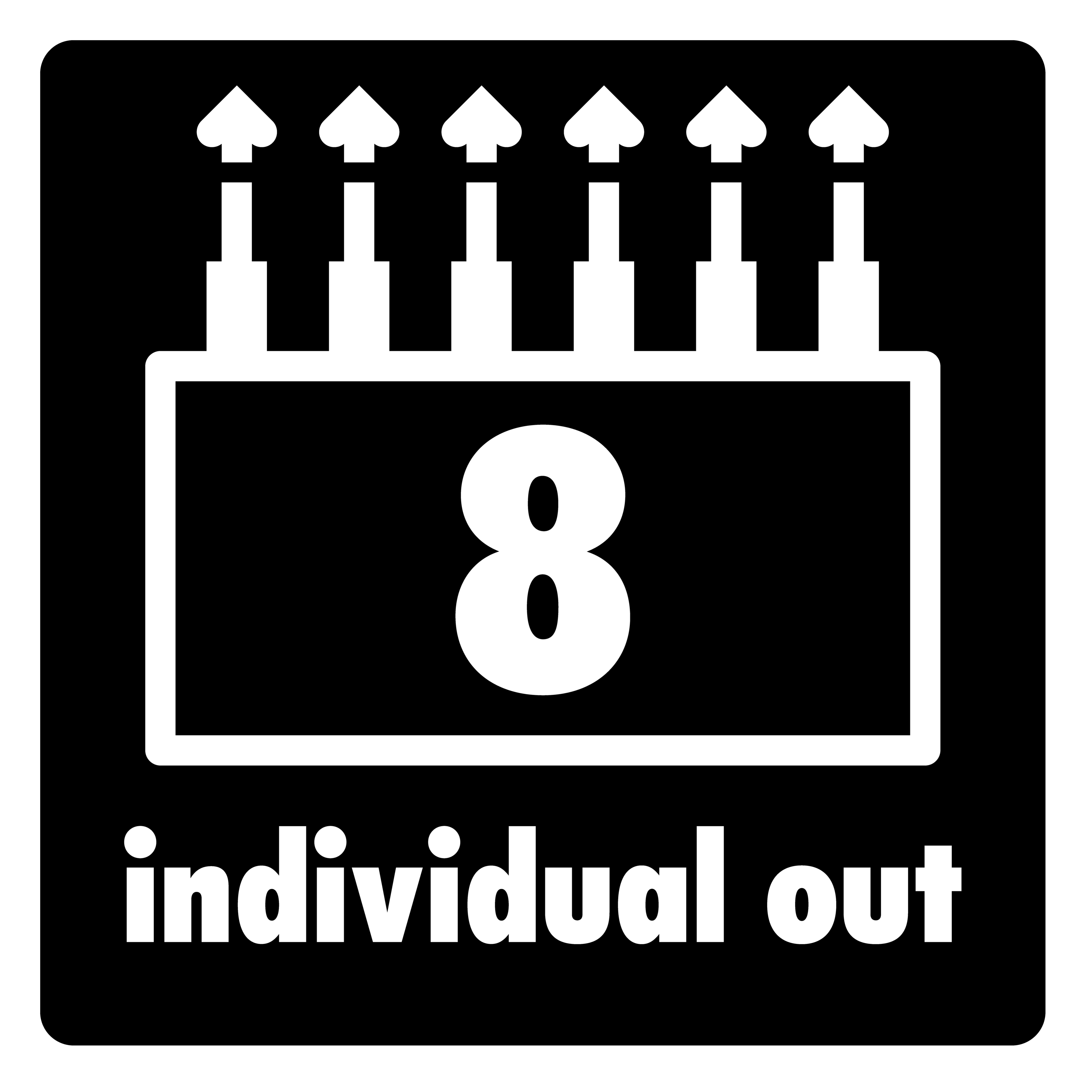 Eight Outputs to Send Drum and Effect Channels Separately to PA