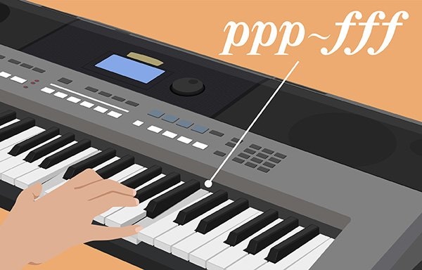 Yamaha's precise Touch Response keyboard lets you express yourself like a pro