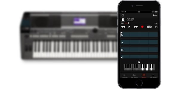 Yamaha chord store tracker online