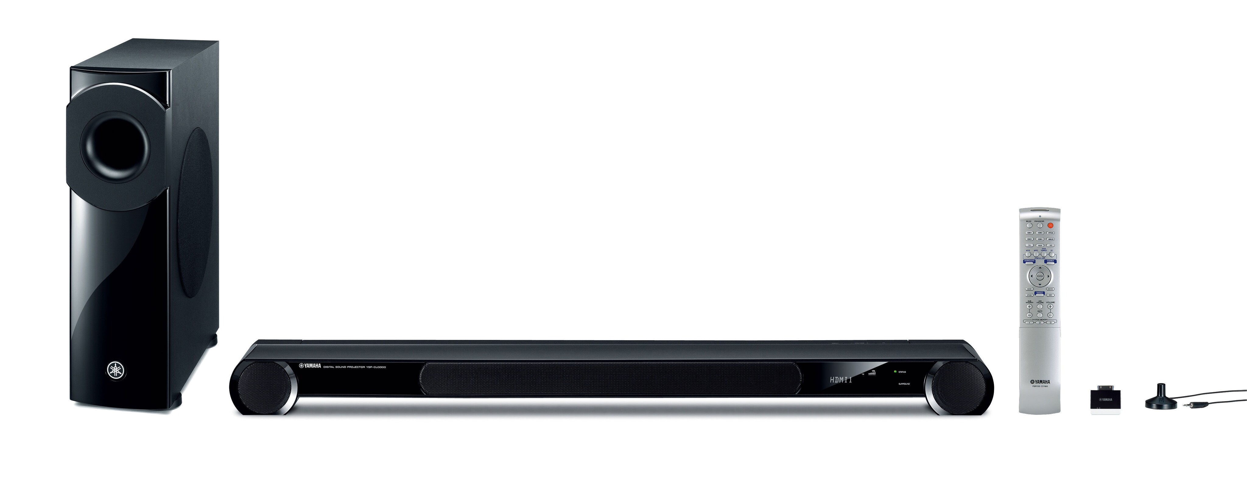 YAMAHA サウンドバー YSP-3300 サブウーファー付き Yamaha YSP-3300 Digital Sound Projector with Wireless Subwoofer
