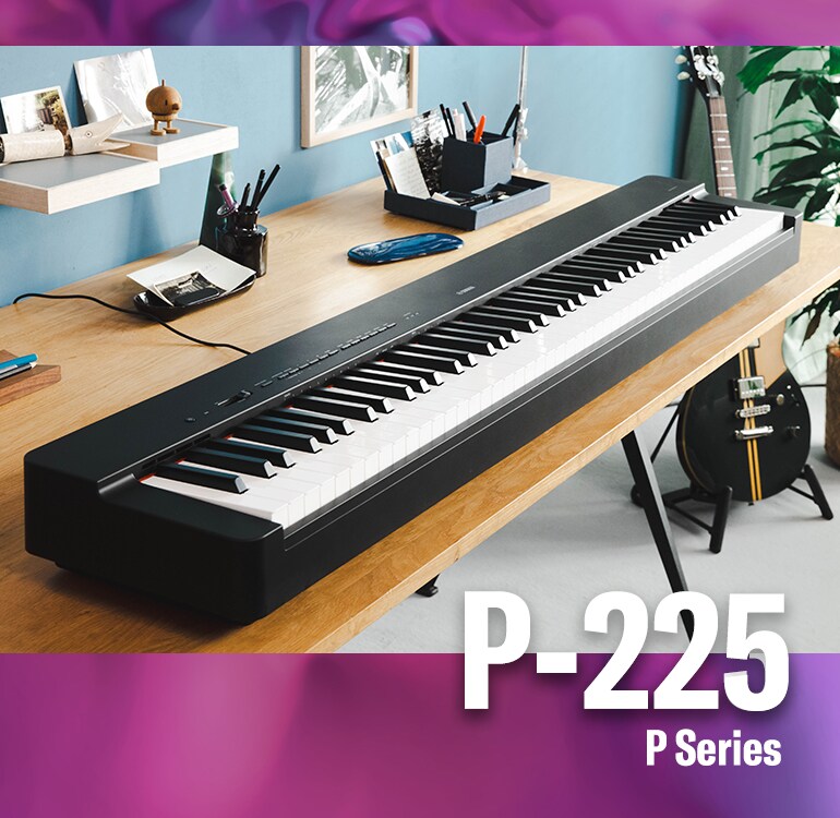 Yamaha P-145 and P-225 Portable Pianos - GigGear