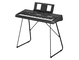 Yamaha Portable Keyboards PSR-I510 set on the Yamaha keyboard stand L-2C
