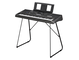 Yamaha Portable Keyboards PSR-I610 set on the Yamaha keyboard stand L-2C