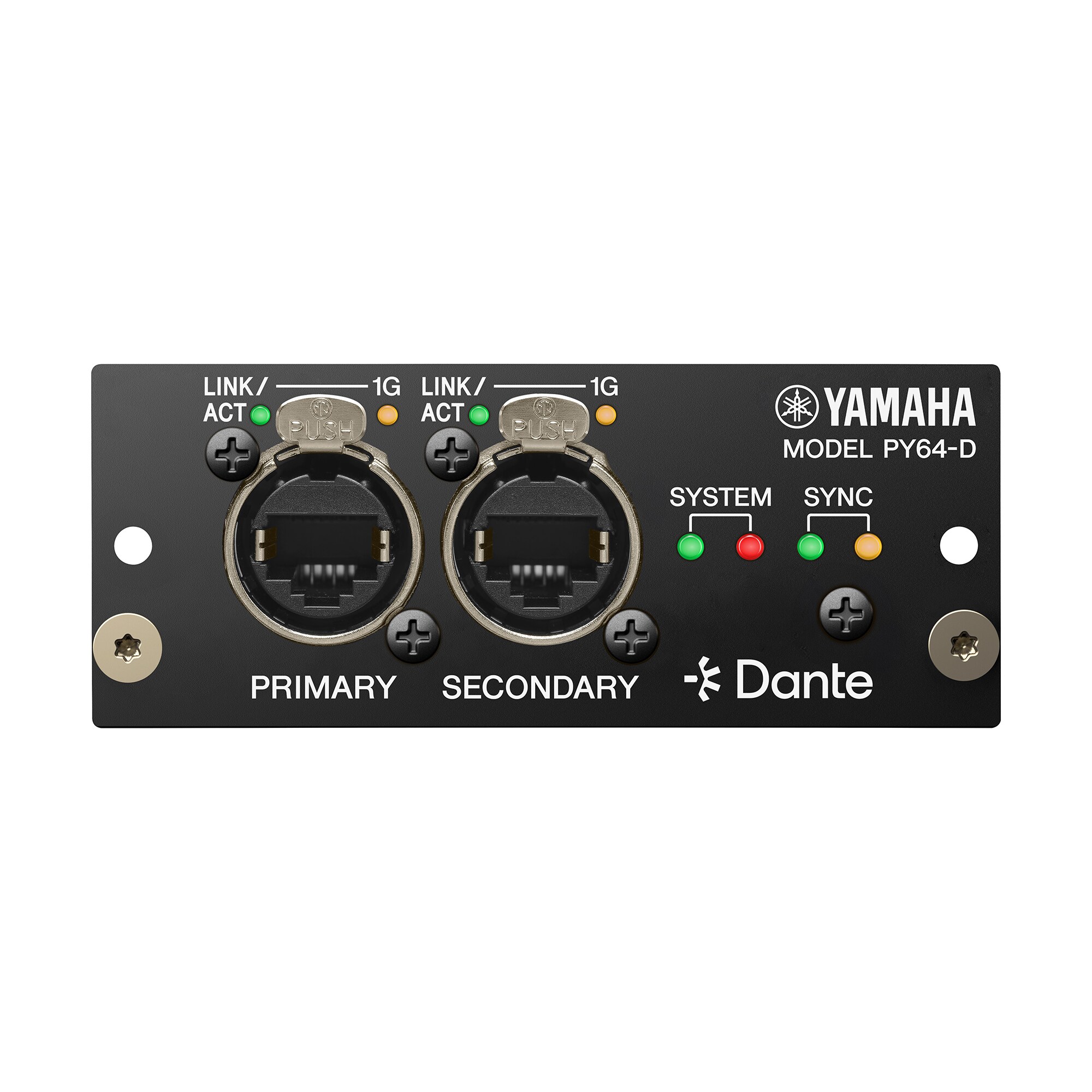 New PY64-D Dante Interface Card Enhances DM7 Series Digital Mixers