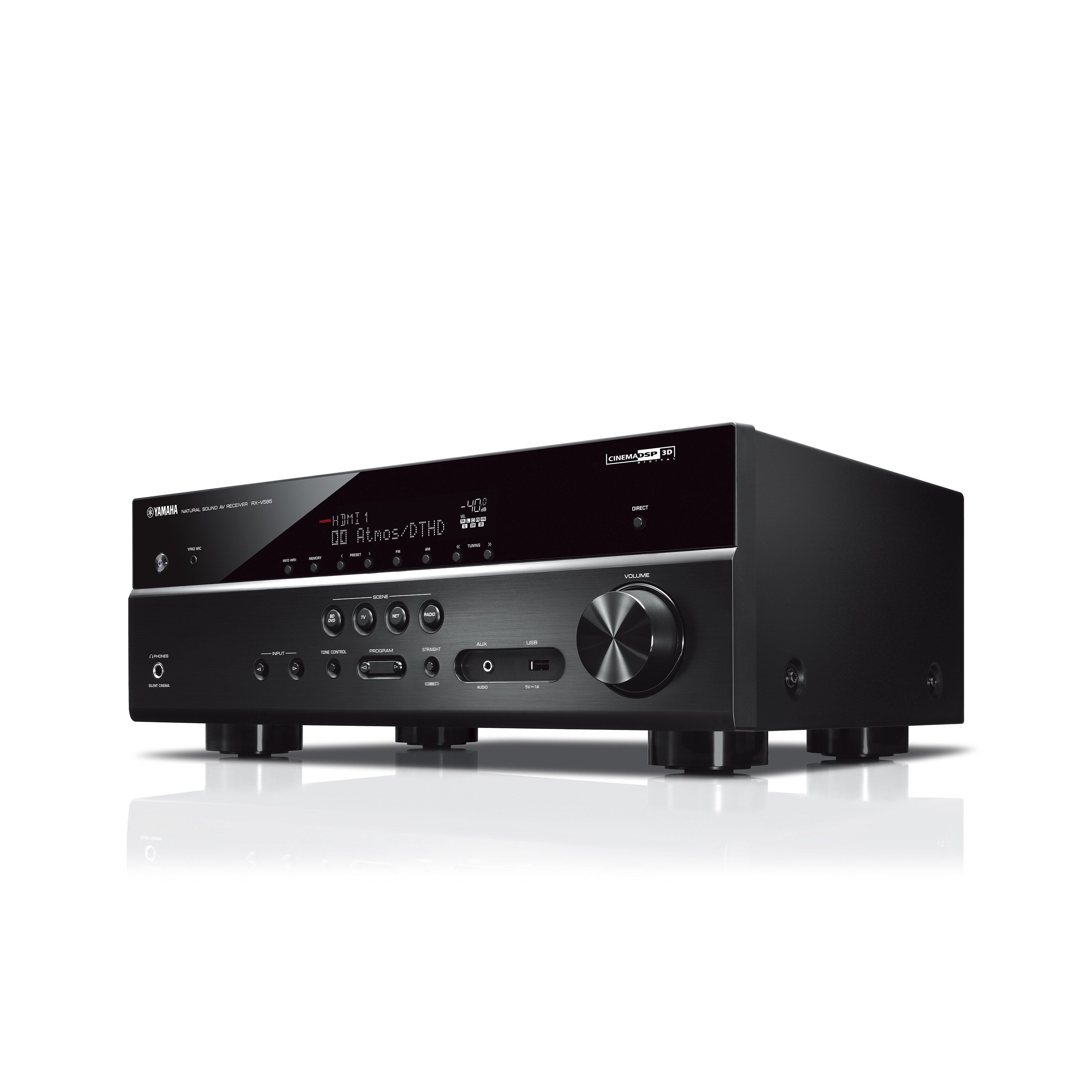 YAMAHA RX-V585 AVアンプ RX-V585 - Overview - AV Receivers - Products - Home Audio - Yamaha