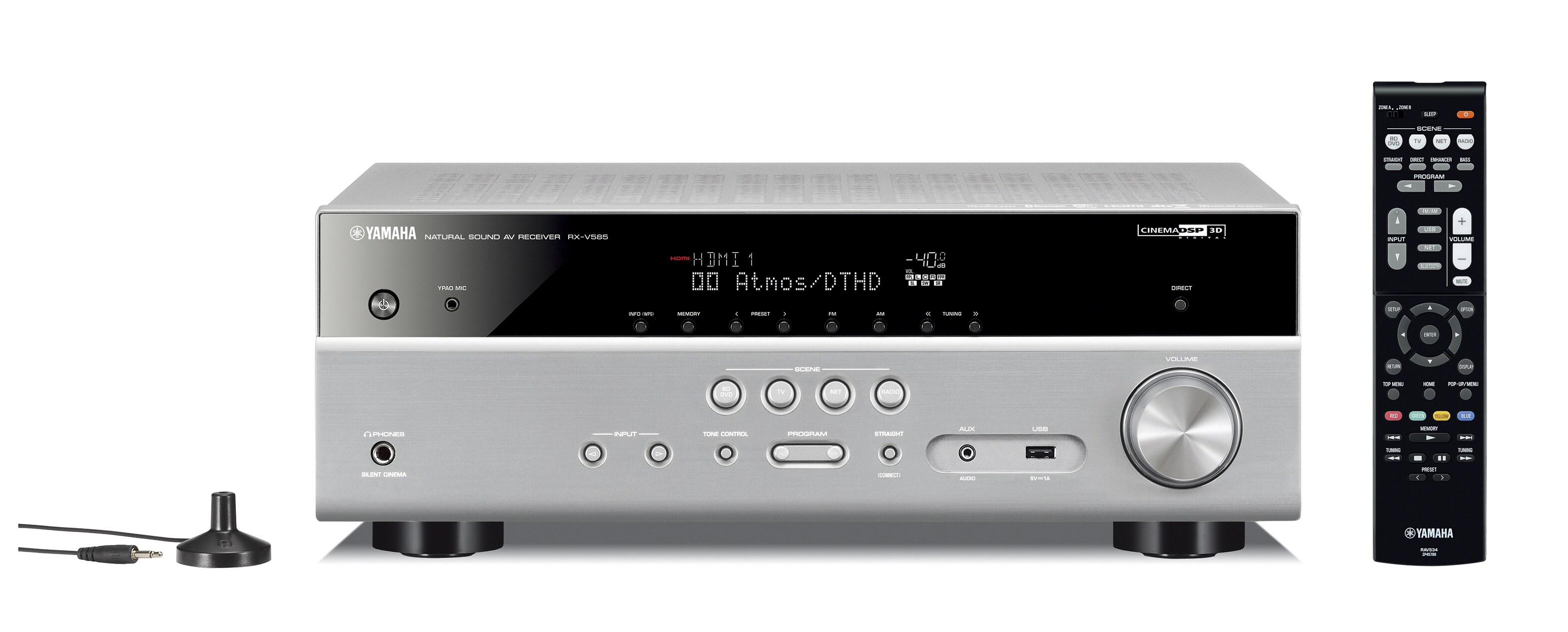 RX-V585 - Overview - AV Receivers - Products - Home Audio - Yamaha