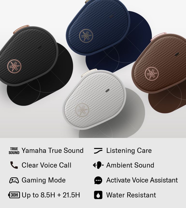 Yamaha true wireless outlet earbuds