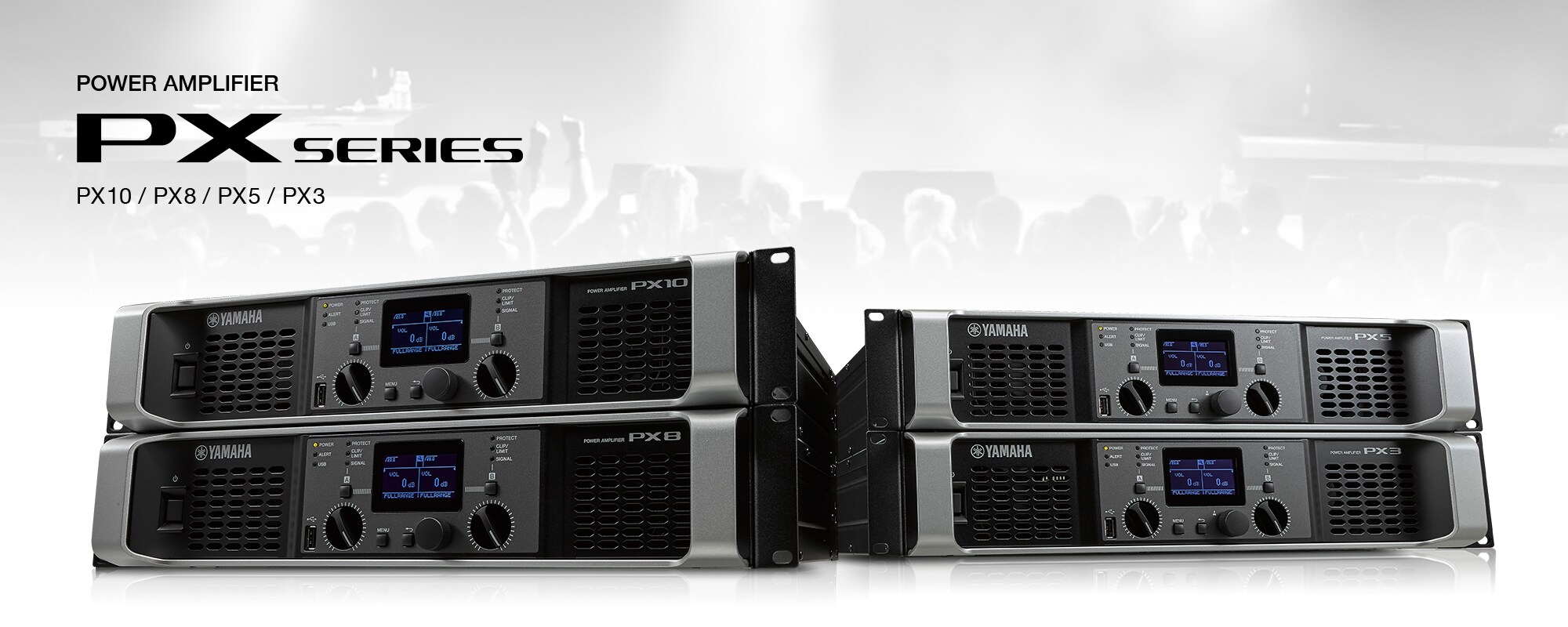 PX Series - Overview - Power Amplifiers - Products - Audio
