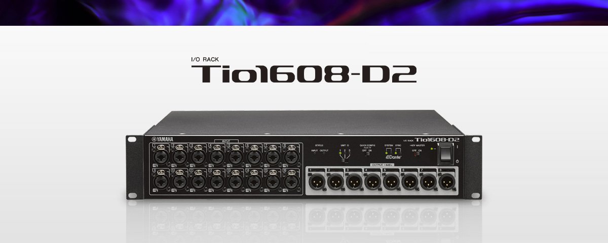 Tio1608-D2 - Overview - Interfaces - Professional Audio - Products 