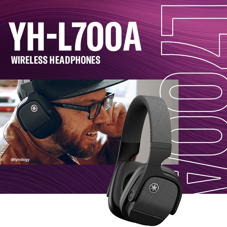 美品YH-L700A Amazon.co.jp: ヤマハ(YAMAHA) ワイヤレスヘッドホン YH-L700A(B