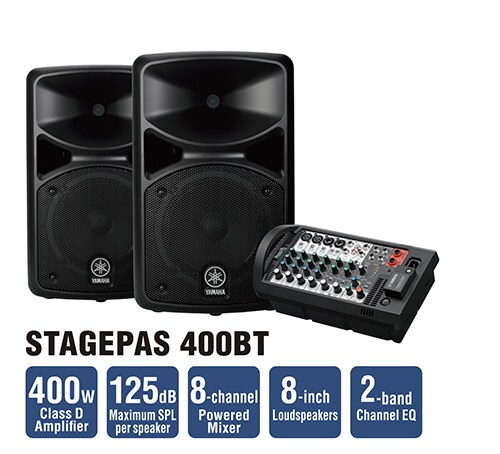 STAGEPAS 400BT/600BT - Speech - Portable PA Systems - Products