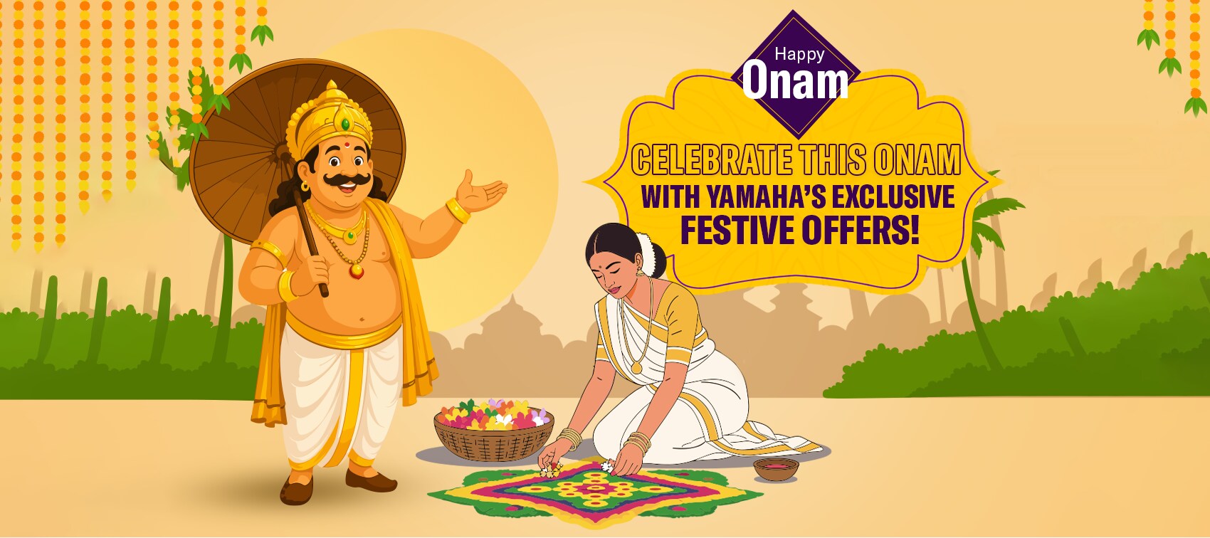 Happy Onam Banner