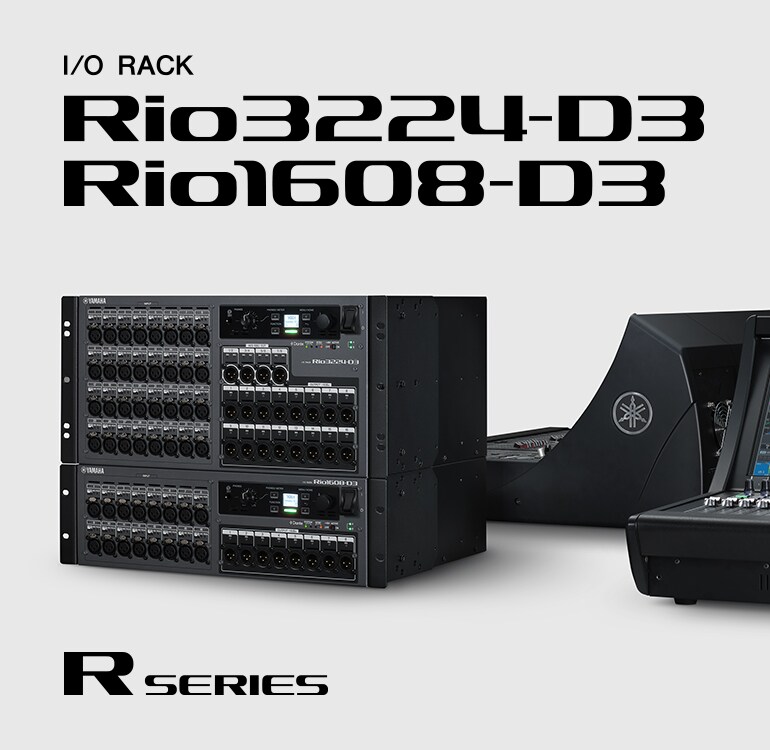 スタジオエム　RIO R Series (AD/DA): 3rd-generation - Overview - Interfaces