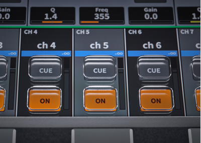 Glass keys on the DM5