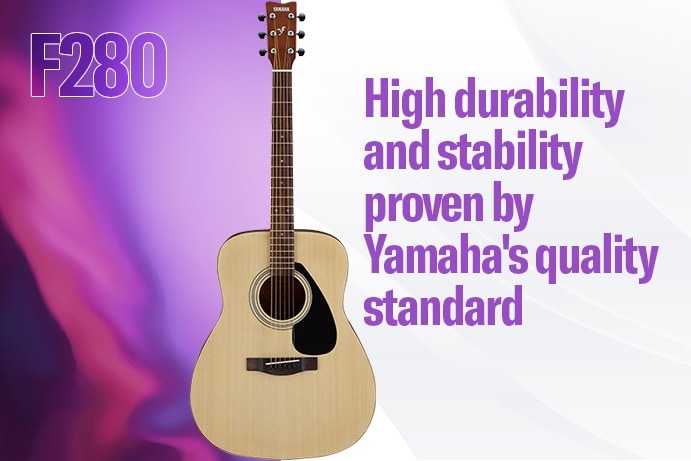 Yamaha guitar deals f280 price