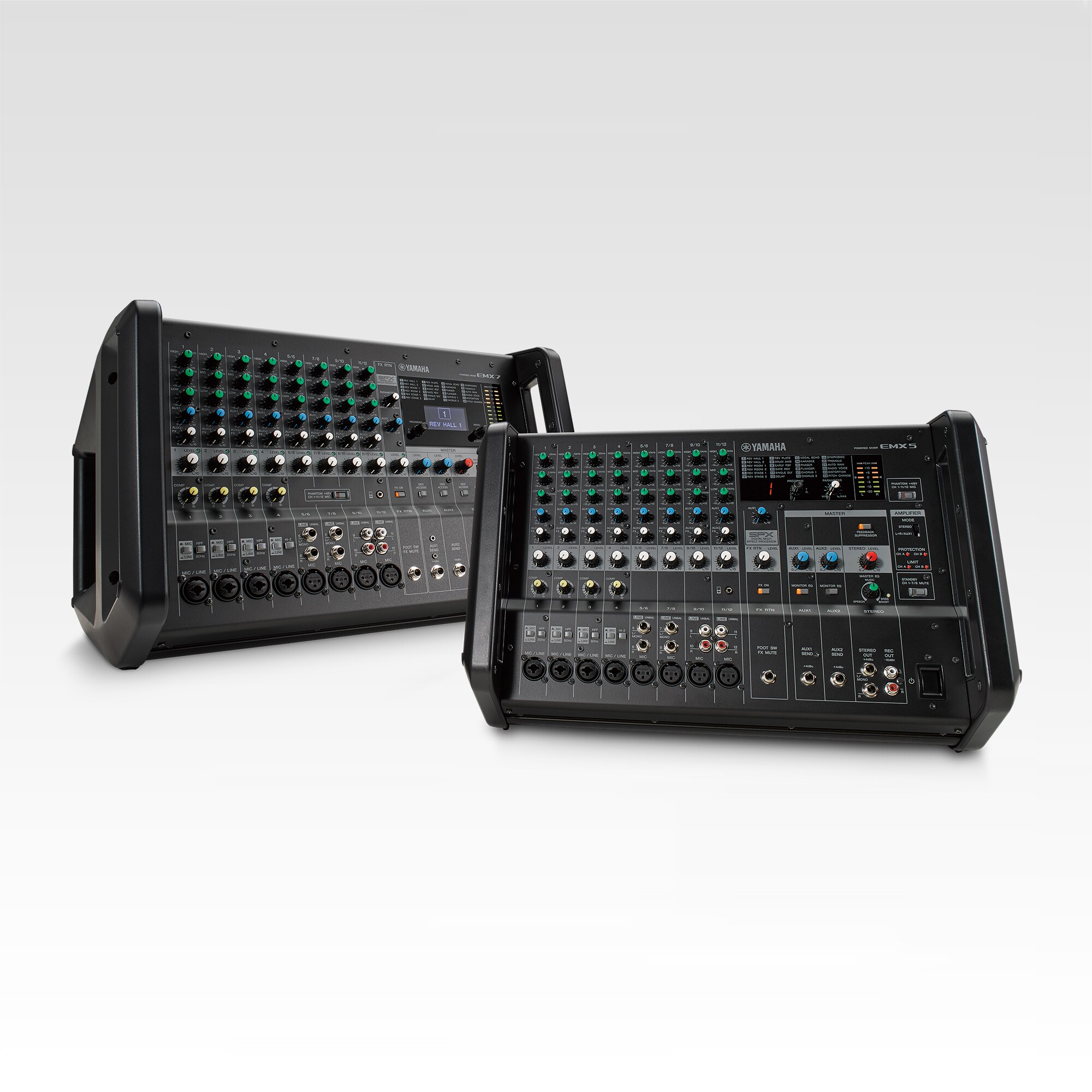 EMX7/EMX5 - Overview - Mixers - Products - Portable PA - Yamaha