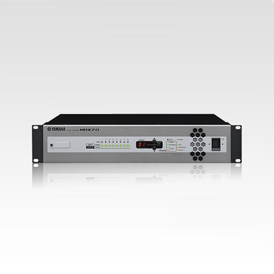 MRX7-D - Overview - Processors - Products - Audio - Yamaha