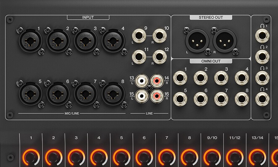 MGX16 - Overview - MGX Series - Mixers - Products - Audio - Yamaha