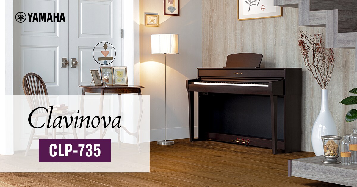 CLP-735 - Overview - Clavinova - Products - Pianos, Digital Pianos