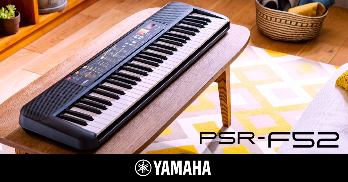 Buy G & F Yamaha Psr-F52 Keyboard With Gig Bag, Stand, Dust Cover And Power  Adapter Online at Best Prices in India - JioMart.