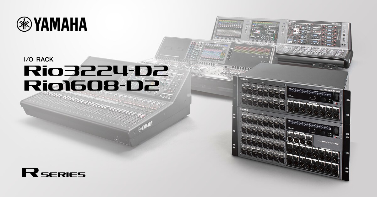 スタジオエム　RIO R Series (AD/DA): 2nd-generation - Overview - Interfaces