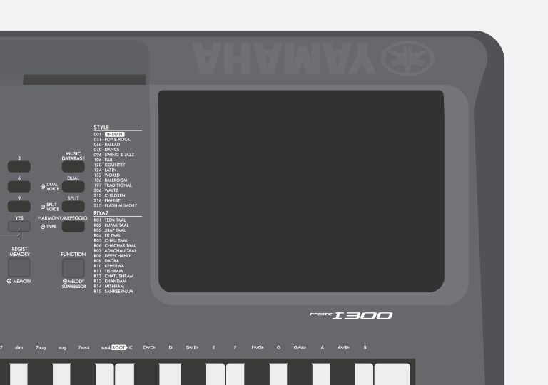 Yamaha fashion psr sx300