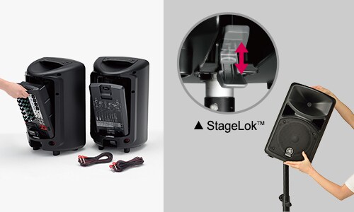 STAGEPAS 400BT/600BT - Speech - Portable PA Systems - Products