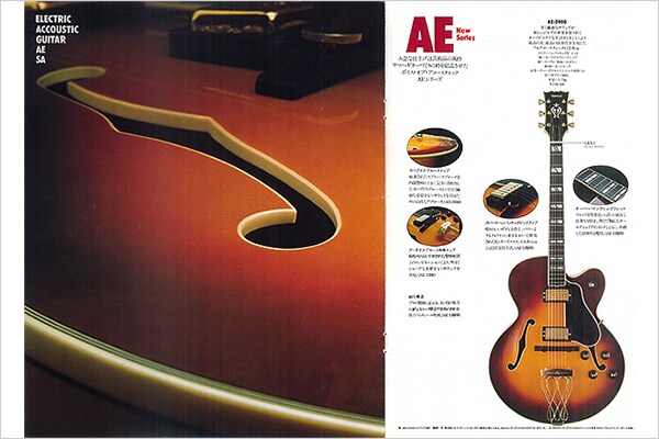 AE-2000: The crowning model for hollow body electric guitars