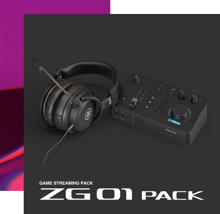 ZG01 PACK - Overview - ZG Series - Mixers - Products - Streaming